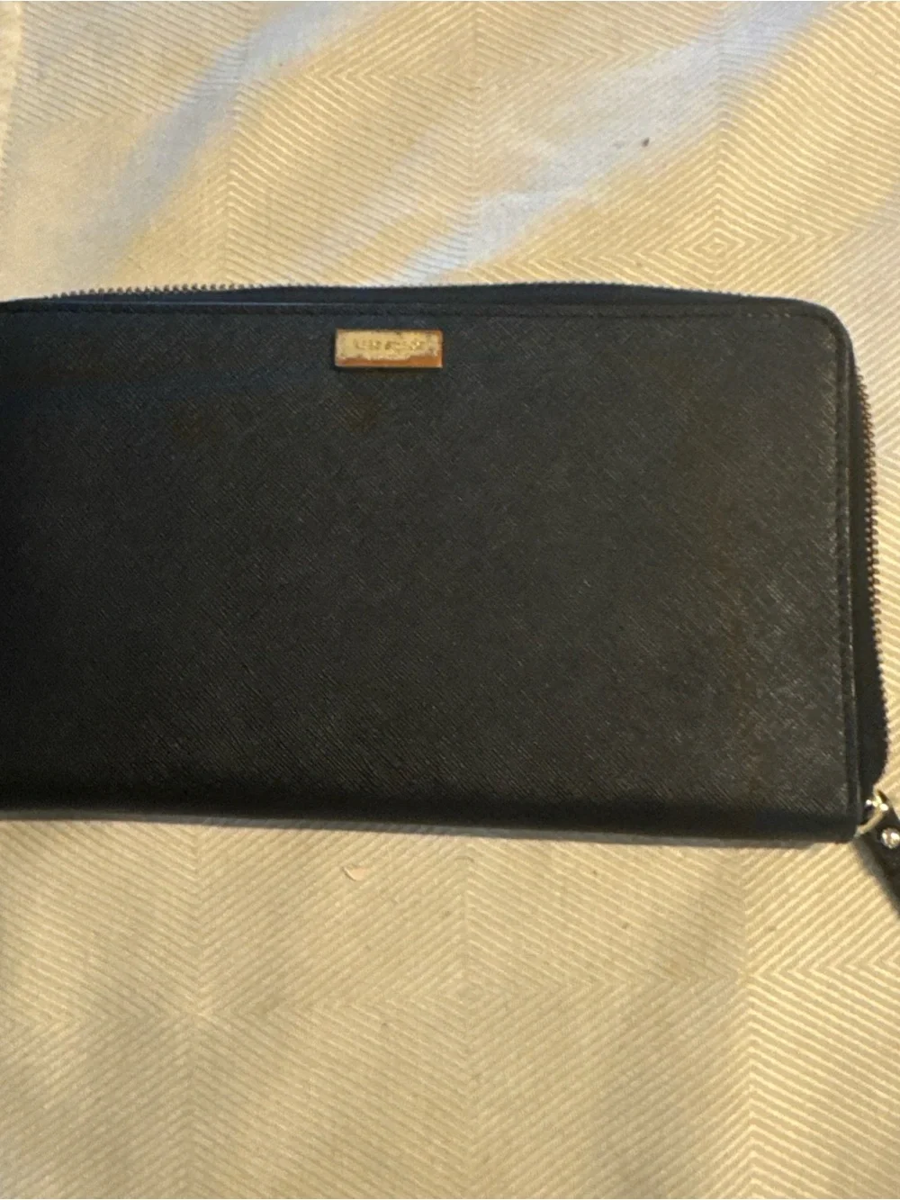 Black Zip-Around Wallet Kate spade - Picture 2 of 10